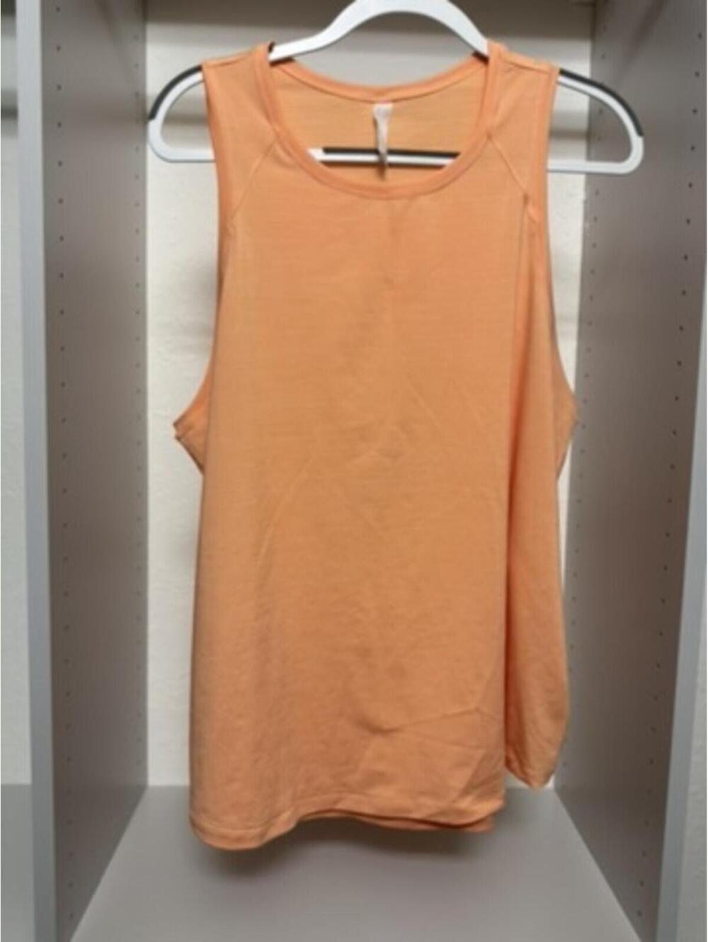 Zella Peach Muscle Tank Top Size XL